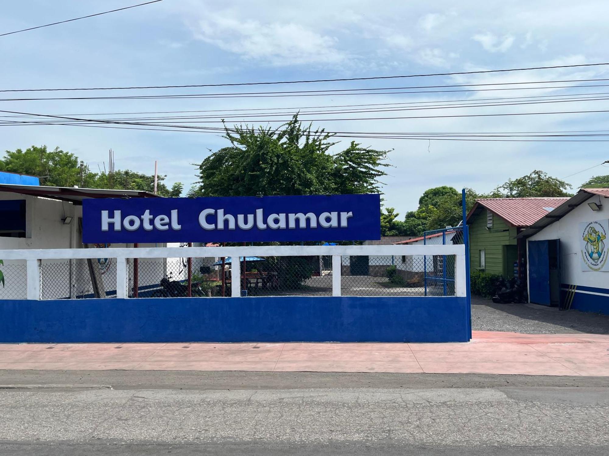Hotel Chulamar Escuintla Bagian luar foto